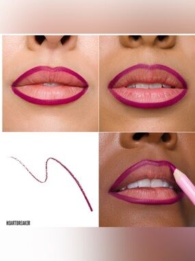 Jeffree Star Heartbreaker Lip Liner Pencil — Rich Berry Pink New in Box